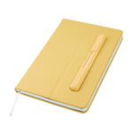 HL 9064 Y - LIBRETA LYRIKA AMARILLO (AMARILLO / CURPIEL / PAPEL / PLASTICO)