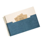 HL 9067 A - LIBRETA APPEL AZUL (AZUL / CARTON / PAPEL 80% ALGODON / ESPIRAL METALICO) - Image 2