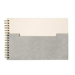 HL 9067 G - LIBRETA APPEL GRIS (GRIS / CARTON / PAPEL 80% ALGODON / ESPIRAL METALICO) - Image 2