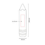 INF 013 Y - ESTUCHE URAL AMARILLO (AMARILLO / PLASTICO) - Image 2