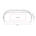 INF 050 A - ESTUCHE ESCOLAR GAKKO AZUL (AZUL / POLIESTER) - Image 5