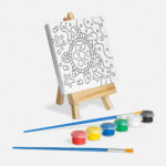 INF 055 B - SET DE PINTURA KOOPA BLANCO (BLANCO / CANVAS / MADERA) - Image 6