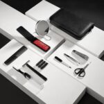 KIT 055 N - KIT DE VIAJE BARRETT NEGRO (NEGRO / CURPIEL ESTUCHE / METAL Y PLASTICO ACCESORIOS) - Image 5