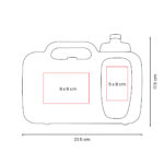 KTC 007 O - LONCHERA KLEUR NARANJA (NARANJA / PLASTICO / PET) - Image 3