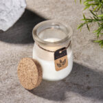 KTC 440 B - VELA VANILLE (BLANCO / VIDRIO / PARAFINA / CORCHO) - Image 5