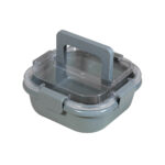 KTC 608 G - LONCHERA YEMEK GRIS (GRIS / PLASTICO / FIBRA DE TRIGO)