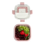 KTC 608 P - LONCHERA YEMEK ROSA (ROSA / PLASTICO / FIBRA DE TRIGO) - Image 3