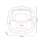 KTC 608 BE - LONCHERA YEMEK BEIGE (BEIGE / PLASTICO / FIBRA DE TRIGO) - Image 3