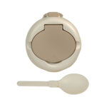 KTC 609 BE - PORTAVIANDAS MISTO BEIGE (BEIGE / PLASTICO / ACERO INOXIDABLE) - Image 2