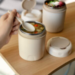 KTC 609 BE - PORTAVIANDAS MISTO BEIGE (BEIGE / PLASTICO / ACERO INOXIDABLE) - Image 5