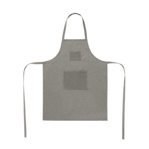 KTC 610 G - MANDIL SAYER GRIS (GRIS / ALGODON RECICLADO)