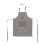 KTC 610 G - MANDIL SAYER GRIS (GRIS / ALGODON RECICLADO)