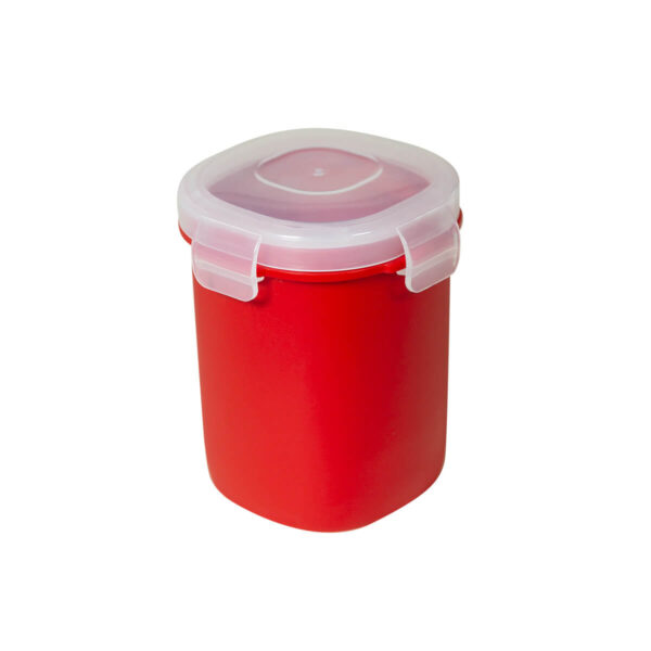KTC 611 R - VASITO CONTENEDOR KEOP ROJO (ROJO / PLASTICO)