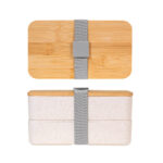 KTC 612 BE - PORTAVIANDAS TURM BEIGE (BEIGE / FIBRA DE TRIGO / BAMBU EN TAPA) - Image 2