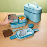 KTC 613 A - SET PORTAVIANDAS AMANDA AZUL (AZUL / POLIESTER / ALUMINIO / PLASTICO) - Image 9