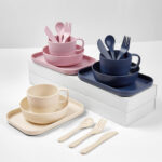 KTC 900 BE - VAJILLA INDIVIDUAL ZEKE BEIGE (BEIGE / PLASTICO / FIBRA DE TRIGO) - Image 10