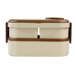 KTC 613 BE - SET PORTAVIANDAS AMANDA BEIGE (BEIGE / POLIESTER / ALUMINIO / PLASTICO) - Image 3