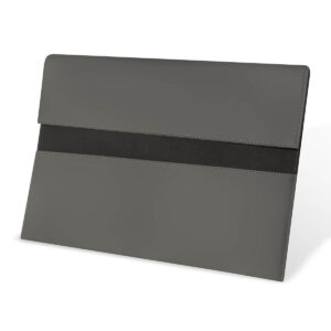 LAP 014 G - PORTA LAPTOP DHAKA GRIS (GRIS / CURPIEL)