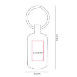 M 7984 OX - LLAVERO LUSTRO (GRIS OXFORD / METAL) - Image 4