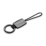 M 7986 N - LLAVERO STROP (NEGRO / METAL)