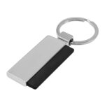 M 7987 N - LLAVERO SPLIT NEGRO (NEGRO / CURPIEL / METAL)