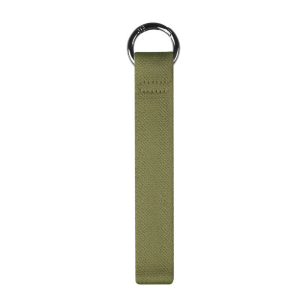 M 7989 V - LLAVERO TISSU VERDE (VERDE / METAL / POLIESTER) - Imagen 2