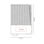 M 7995 N - PORTA PASAPORTE MAGGIORE (NEGRO / CURPIEL) - Image 5