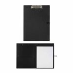 M 80240 N - CARPETA RENDES NEGRO (NEGRO / CUERO RECICLADO / CARTON / PAPEL)