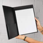 M 80240 N - CARPETA RENDES NEGRO (NEGRO / CUERO RECICLADO / CARTON / PAPEL) - Image 6