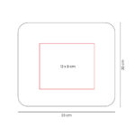 MOP 021 G - MOUSE PAD SEIDIG GRIS (GRIS / POLIESTER / RUBBER) - Image 5