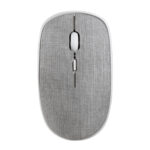 MOU 090 G - MOUSE WELLE GRIS (GRIS / PLASTICO / POLIESTER)