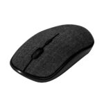 MOU 090 N - MOUSE WELLE NEGRO (NEGRO / PLASTICO / POLIESTER) - Image 2