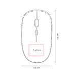 MOU 090 N - MOUSE WELLE NEGRO (NEGRO / PLASTICO / POLIESTER) - Image 4