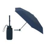 PAR 032 A - PARAGUAS VENUS AZUL (AZUL / POLIESTER / METAL / CURPIEL)