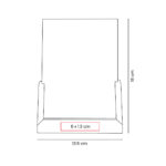 PRT 121 BE - PORTARRETRATO LANGE BEIGE (BEIGE / BAMBU / ACRILICO) - Image 3