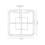 PT 1009 P - PASTILLERO XATTI ROSA (ROSA / PLASTICO) - Image 4