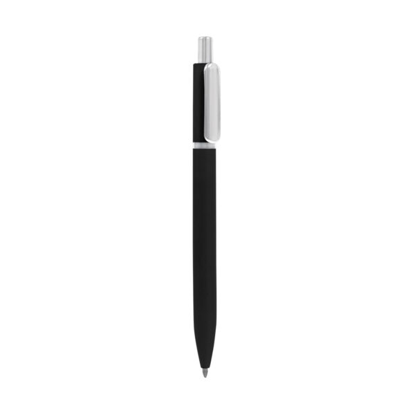 RQ 025 N - BOLÍGRAFO RUCHKA NEGRO (NEGRO / ALUMINIO)