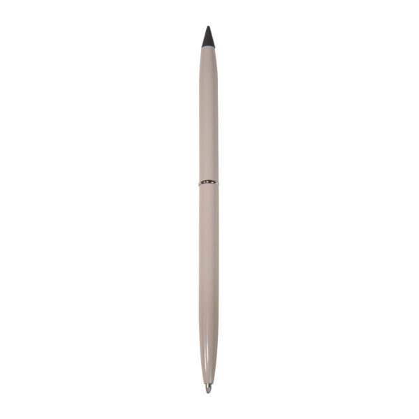 RQ 1120 BE - BOLÍGRAFO NIHAYA BEIGE (BEIGE / ALUMINIO)