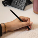 RQ 1120 N - BOLÍGRAFO NIHAYA NEGRO (NEGRO / ALUMINIO) - Image 2