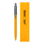 RQ 1140 Y - BOLÍGRAFO HUNTER AMARILLO (AMARILLO / ALUMINIO)