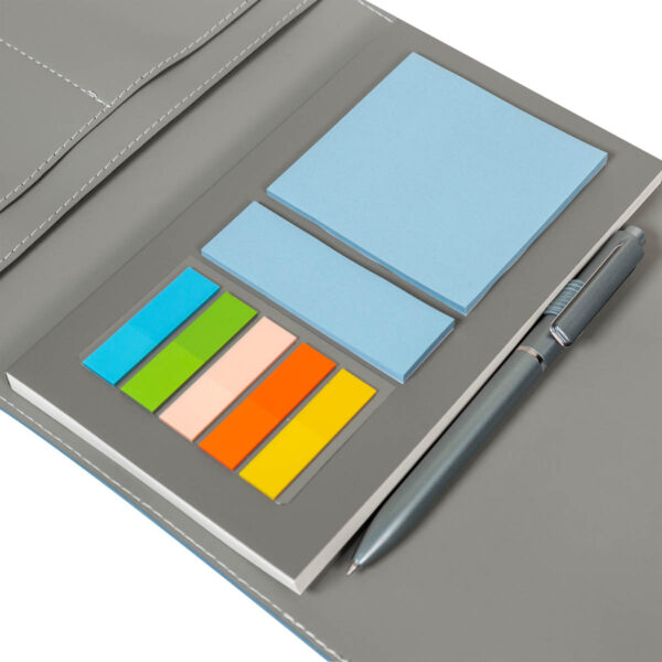 SET 016 A - SET BIRKIN AZUL (AZUL / ACERO INOXIDABLE / PLASTICO / CURPIEL / CARTON) - Imagen 6