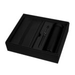 SET 016 N - SET BIRKIN NEGRO (NEGRO / ACERO INOXIDABLE / PLASTICO / CURPIEL / CARTON)
