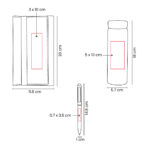 SET 016 A - SET BIRKIN AZUL (AZUL / ACERO INOXIDABLE / PLASTICO / CURPIEL / CARTON) - Image 7