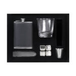 SET 017 N - SET DE BAR ABERDEEN (NEGRO / ACERO INOXIDABLE / VIDRIO) - Image 2