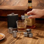 SET 017 N - SET DE BAR ABERDEEN (NEGRO / ACERO INOXIDABLE / VIDRIO) - Image 3