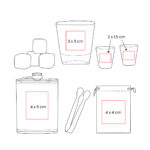 SET 017 N - SET DE BAR ABERDEEN (NEGRO / ACERO INOXIDABLE / VIDRIO) - Image 12