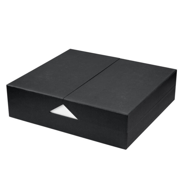 SET 023 N - SET ESTAMBUL (NEGRO / PAPEL ITALIANO PREMIUM CAJA / ACERO INOXIDABLE , CERAMICA, SILICON TERMO / CURPIEL LIBRETA / ACERO INOXIDABLE BOLIGRAFO / PLASTICO POWER BANK / CURPIEL, METAL LLAVERO) - Imagen 6
