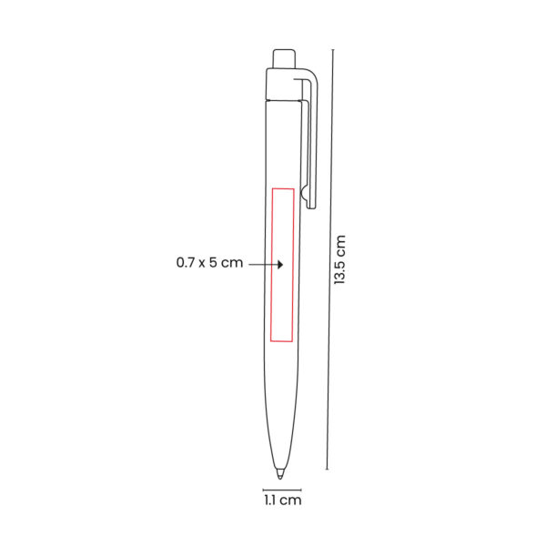 SH 3050 P - BOLÍGRAFO WENYU ROSA (ROSA / PLASTICO / BAMBU) - Imagen 4