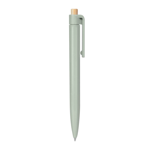 SH 3050 V - BOLÍGRAFO WENYU VERDE (VERDE / PLASTICO / BAMBU) - Imagen 3