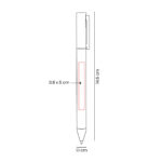 SH 3060 B - BOLÍGRAFO NADIR BLANCO (BLANCO / PLASTICO) - Image 4